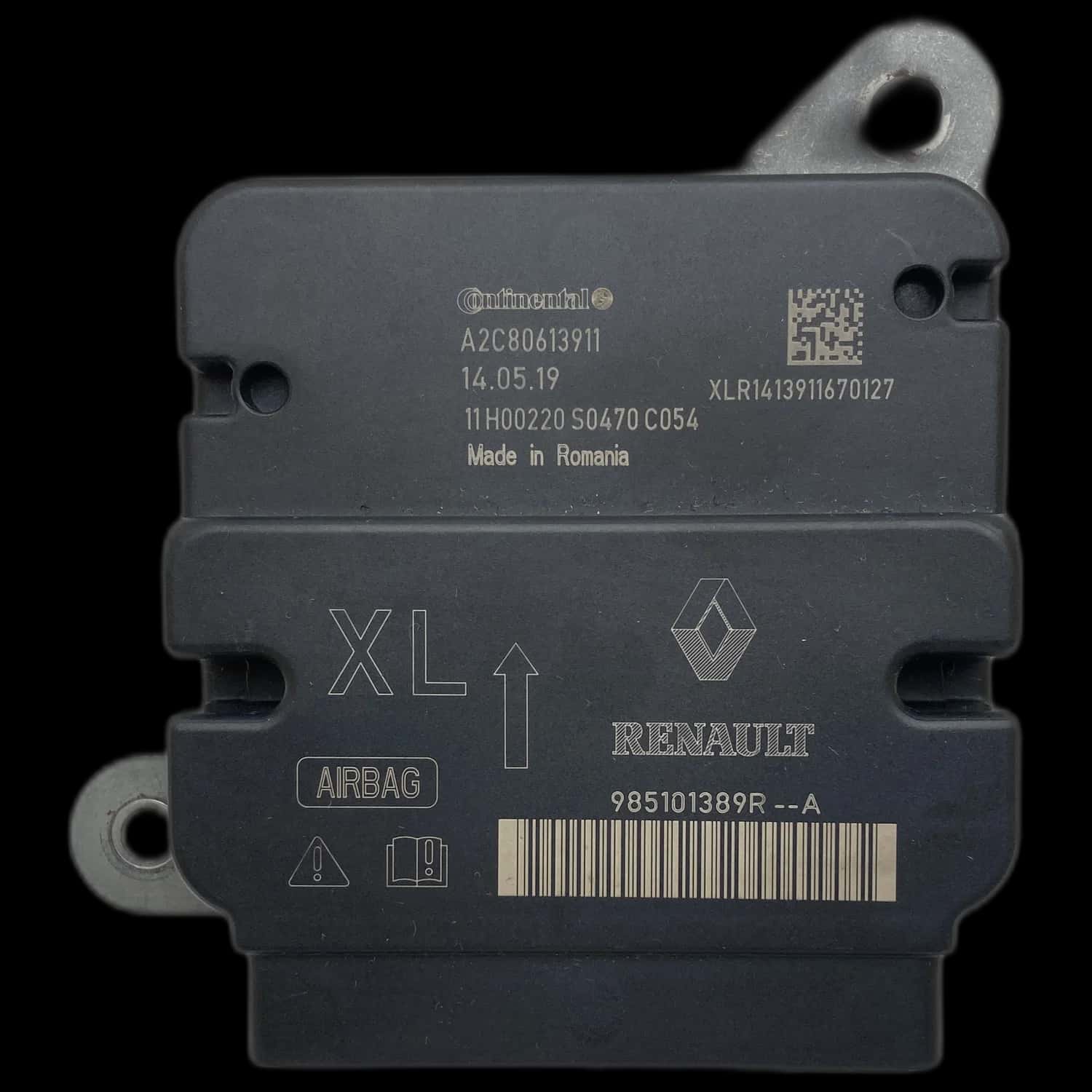Riparazione centralina airbag Renault Clio IV