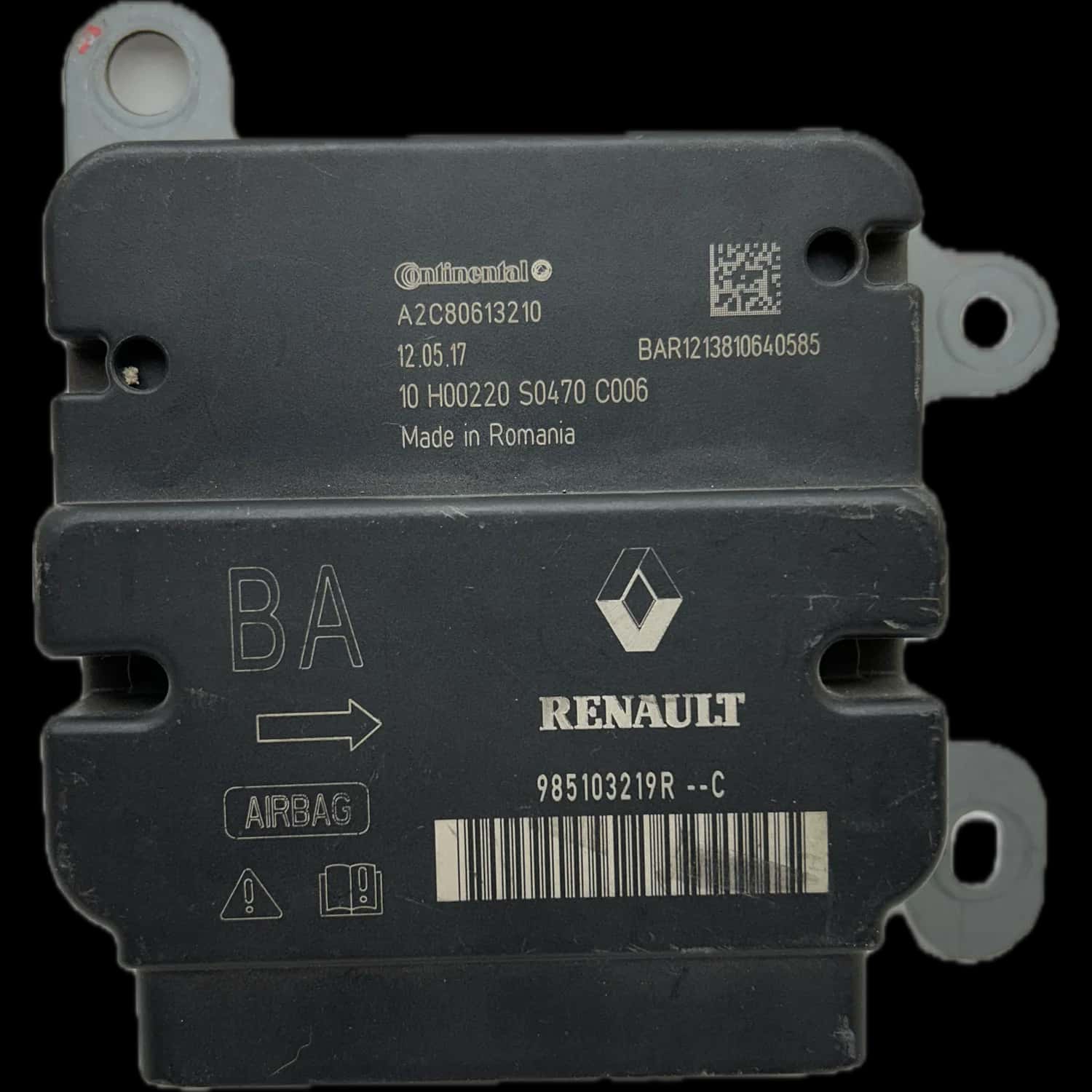 Dacia Lodgy I Riparazione centralina airbag