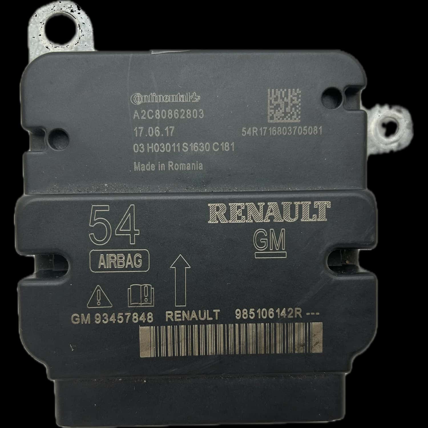 Riparazione centralina airbag Fiat Talento 296