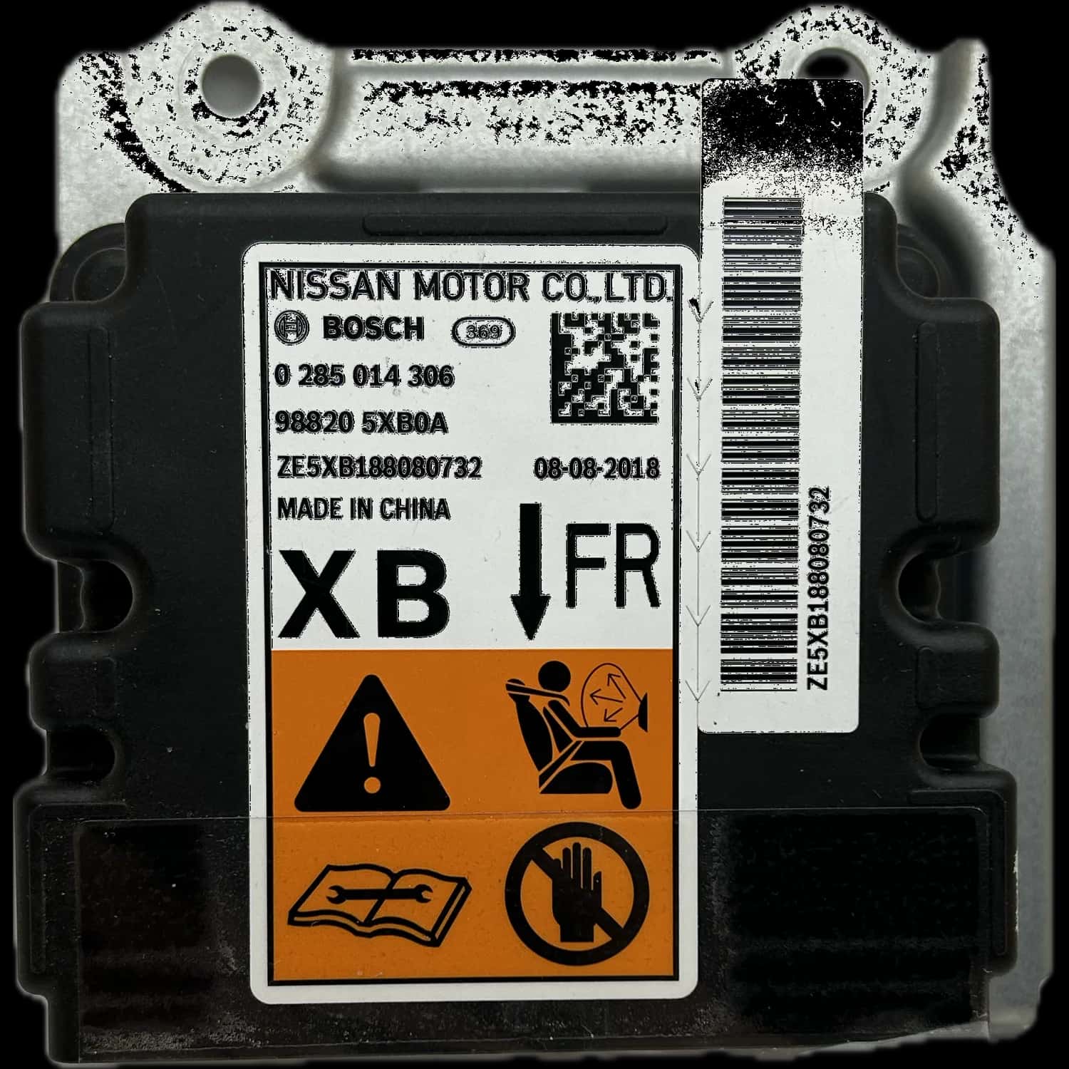 Nissan Navara D23 Centralina airbag Riparazione