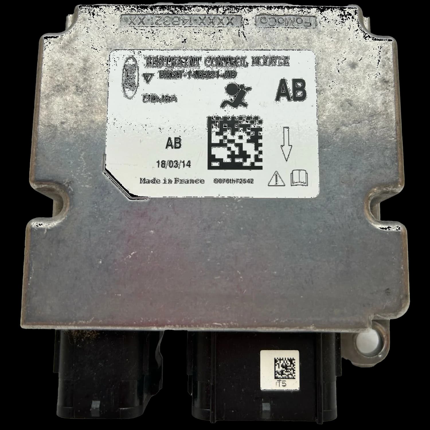 Centralina airbag BK3T-14B321-AC, Etichetta