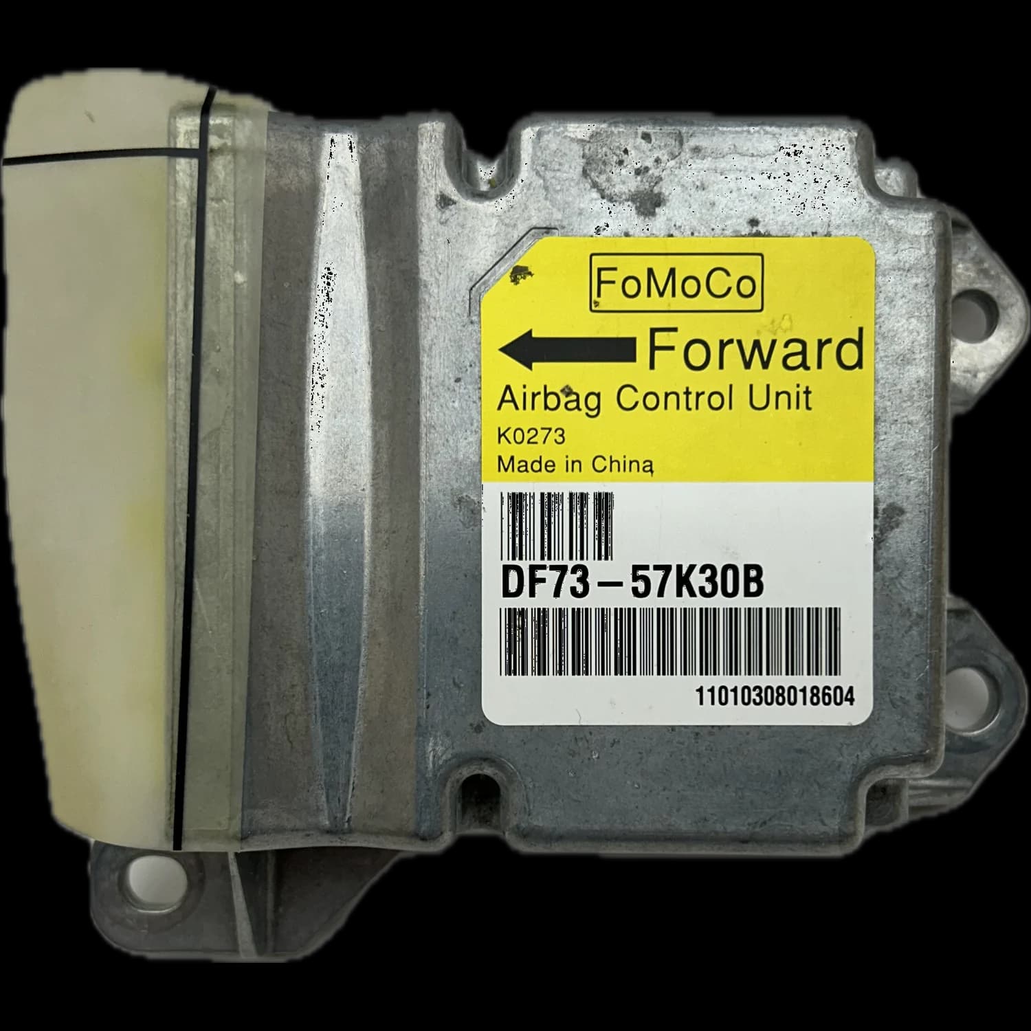 Centralina airbag DF73-57K30B, Etichetta