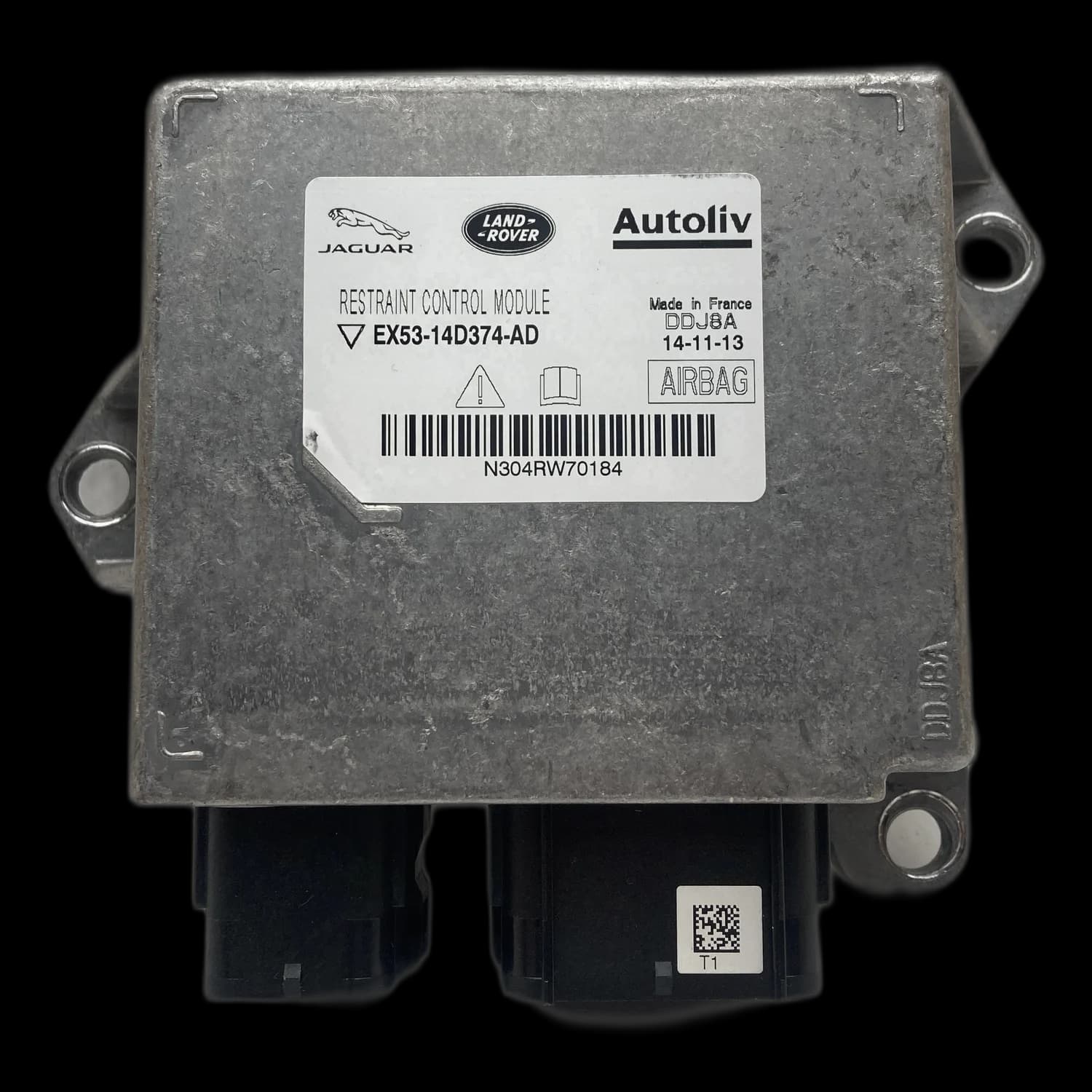 Centralina airbag EX53-14D374-AD, Etichetta