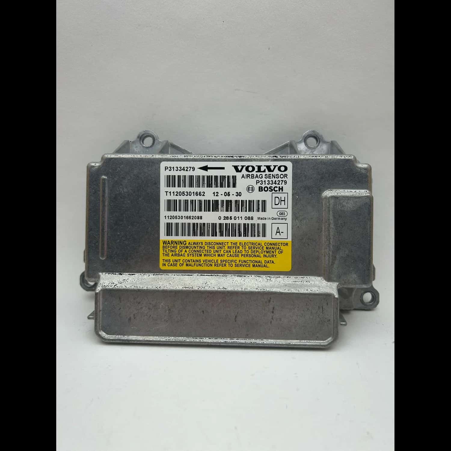 Volvo S60 Y20 Riparazione centralina airbag
