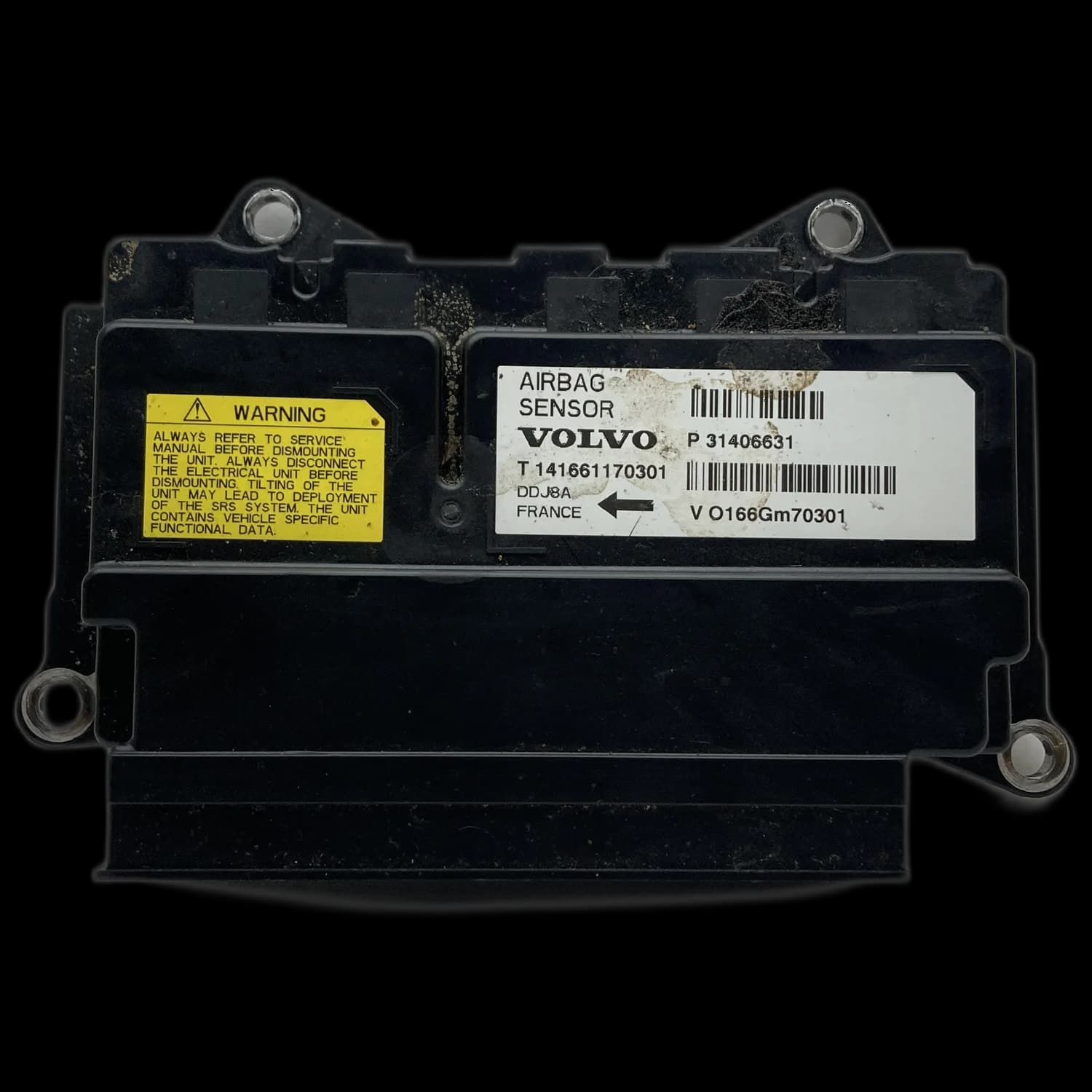 Centralina airbag P31406631, Etichetta