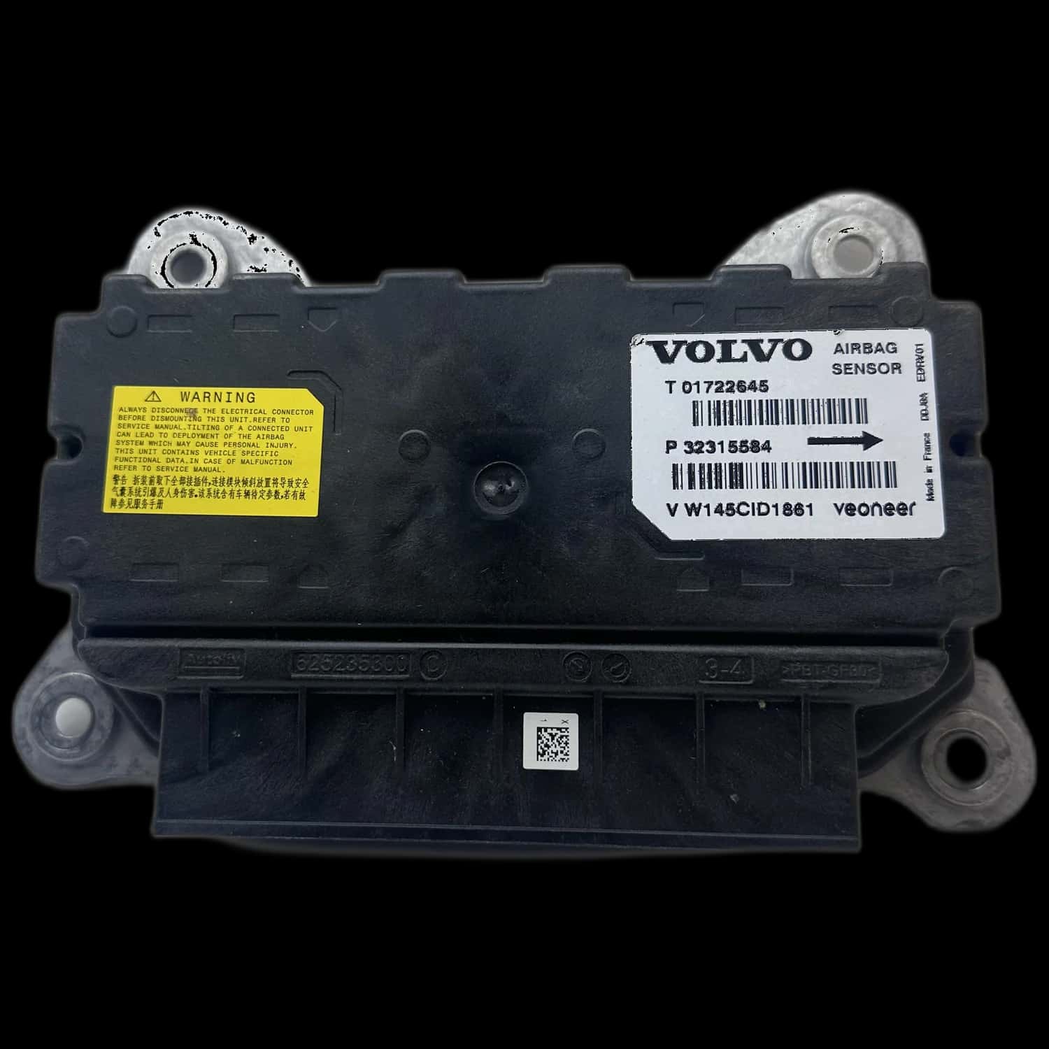 Volvo XC60 SPA Riparazione centralina airbag