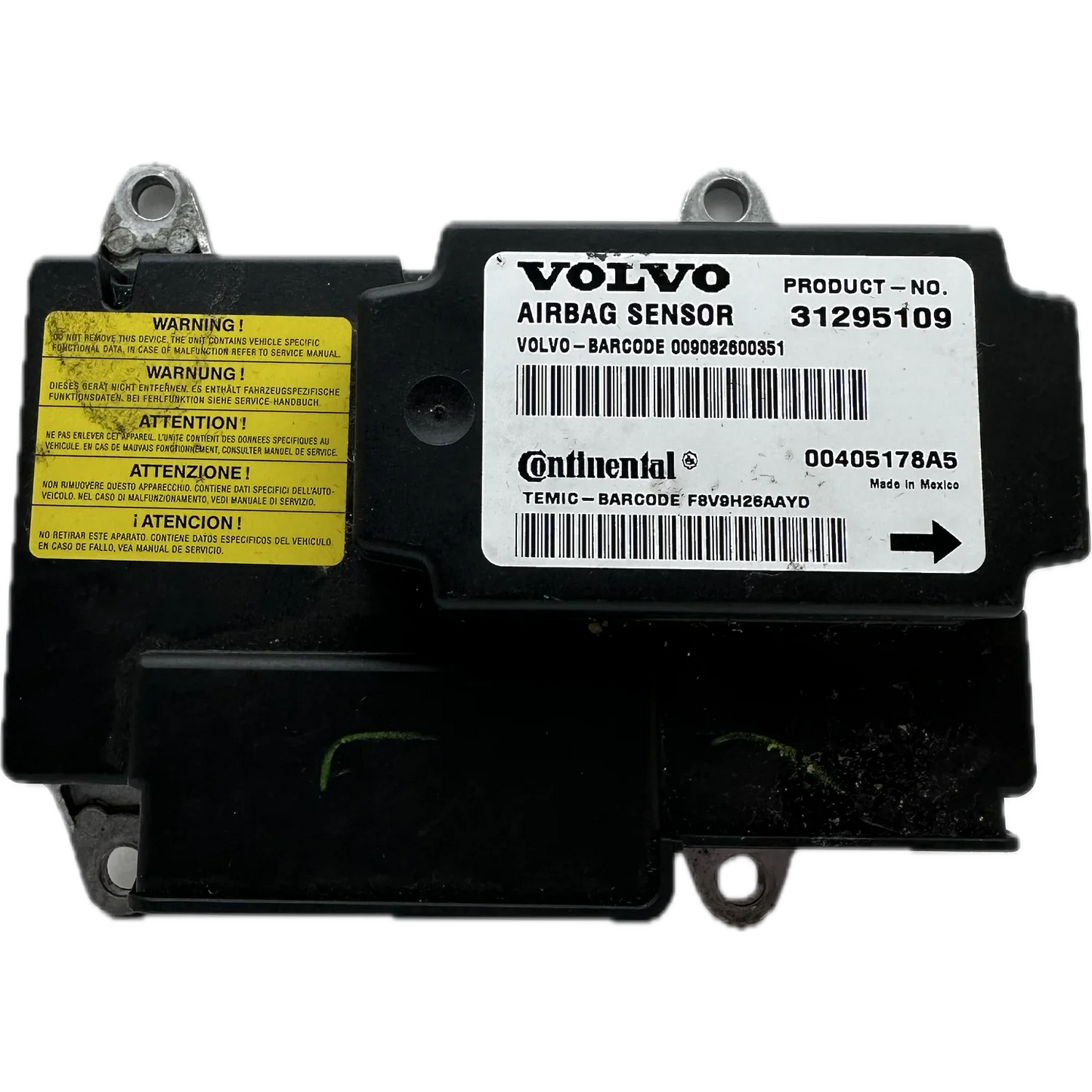 Volvo C30 Serie 1 Airbag-Steuergerät Reparatur