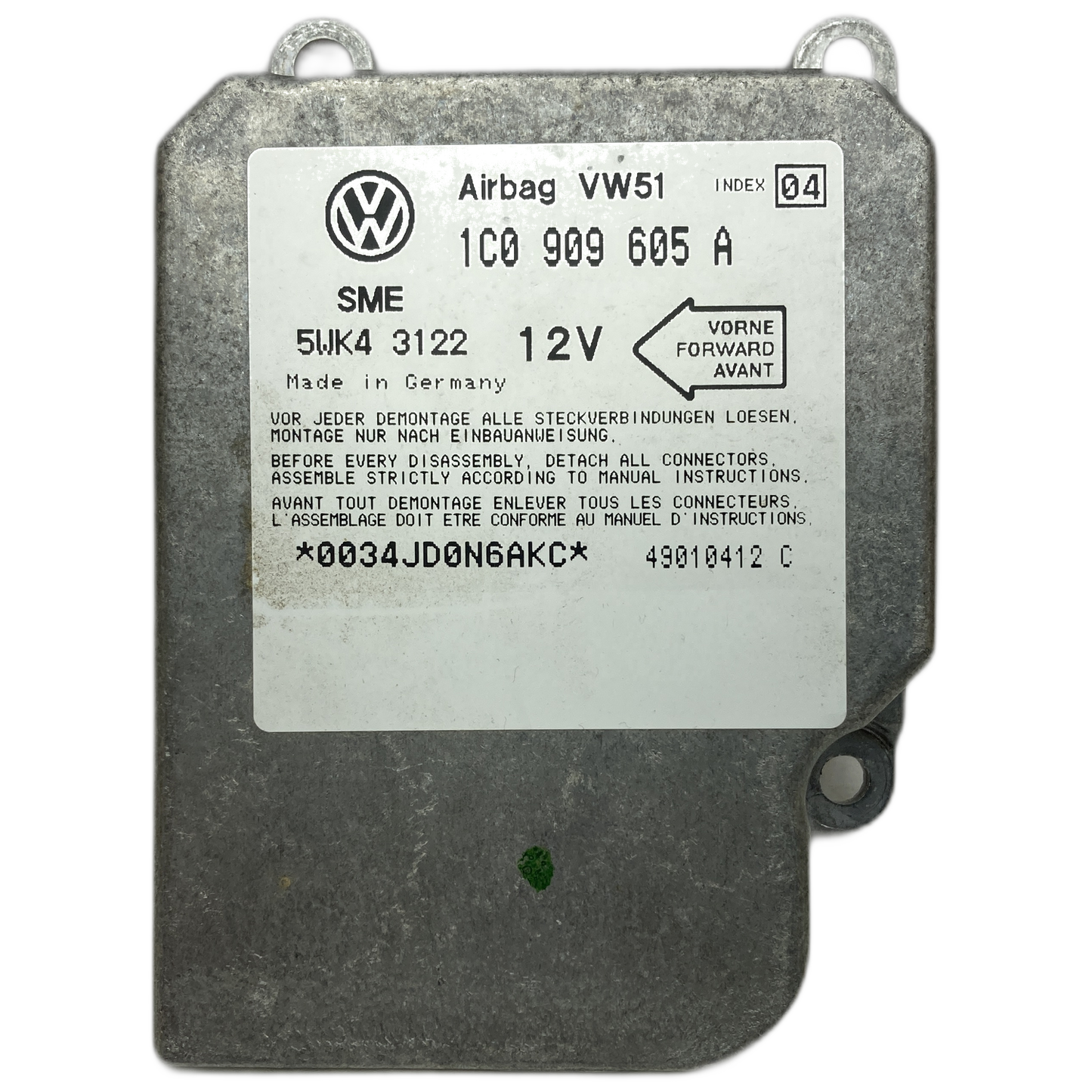 Volkswagen Transporter T5 Airbag-Steuergerät Reparatur