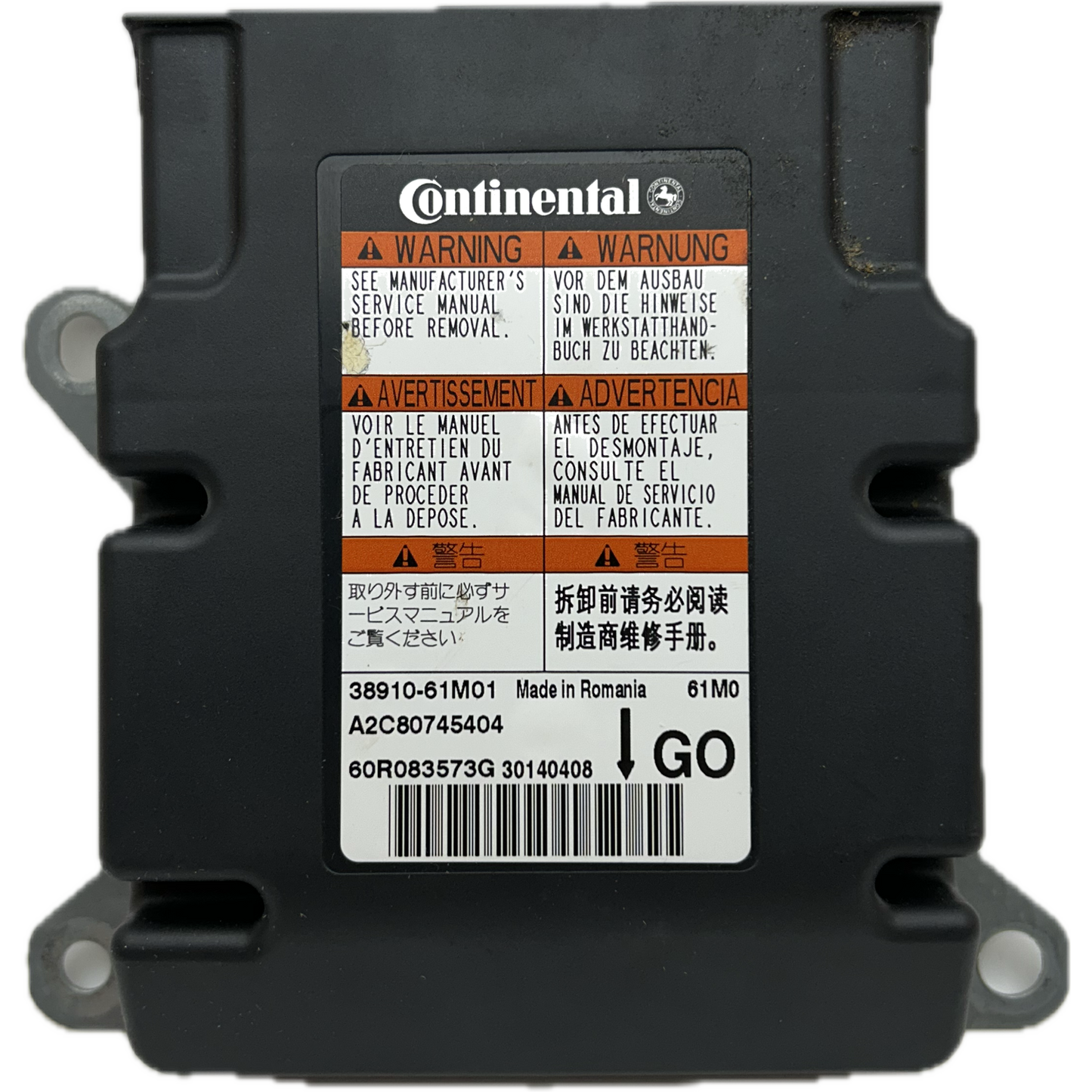 Suzuki SX4 S-Cross Airbag-Steuergerät Reparatur