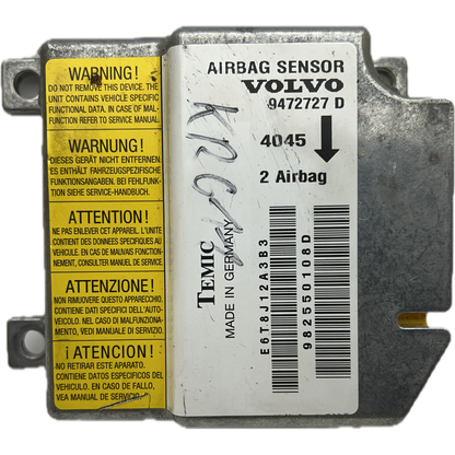Volvo V70 Serie 1 Airbag-Steuergerät Reparatur