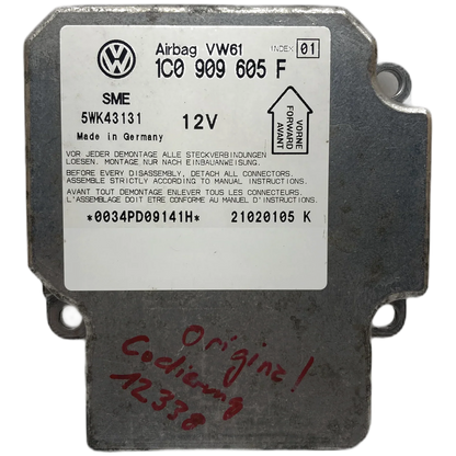 Volkswagen Golf 4 1J Airbag-Steuergerät Reparatur