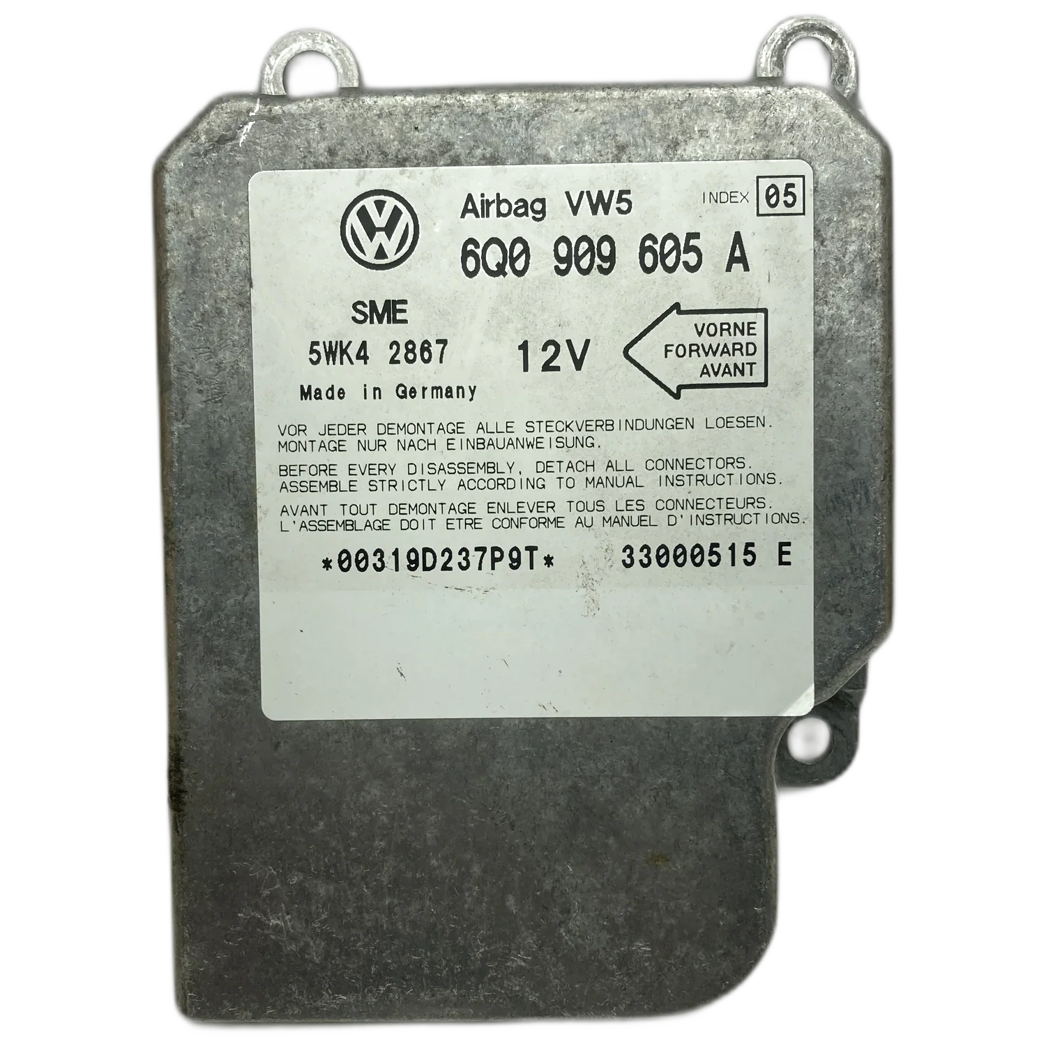 Volkswagen New Beetle Airbag-Steuergerät Reparatur