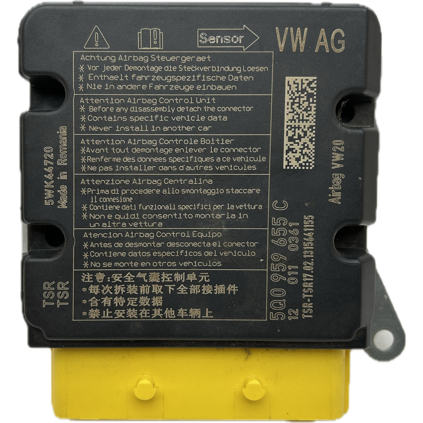 Audi RSQ3 F3 Airbag-Steuergerät Reparatur