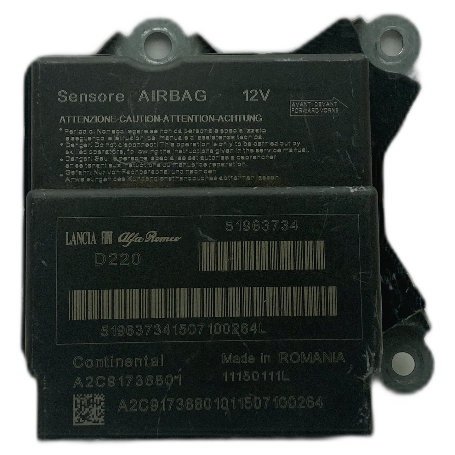 Fiat 500 312 Airbag-Steuergerät Reparatur