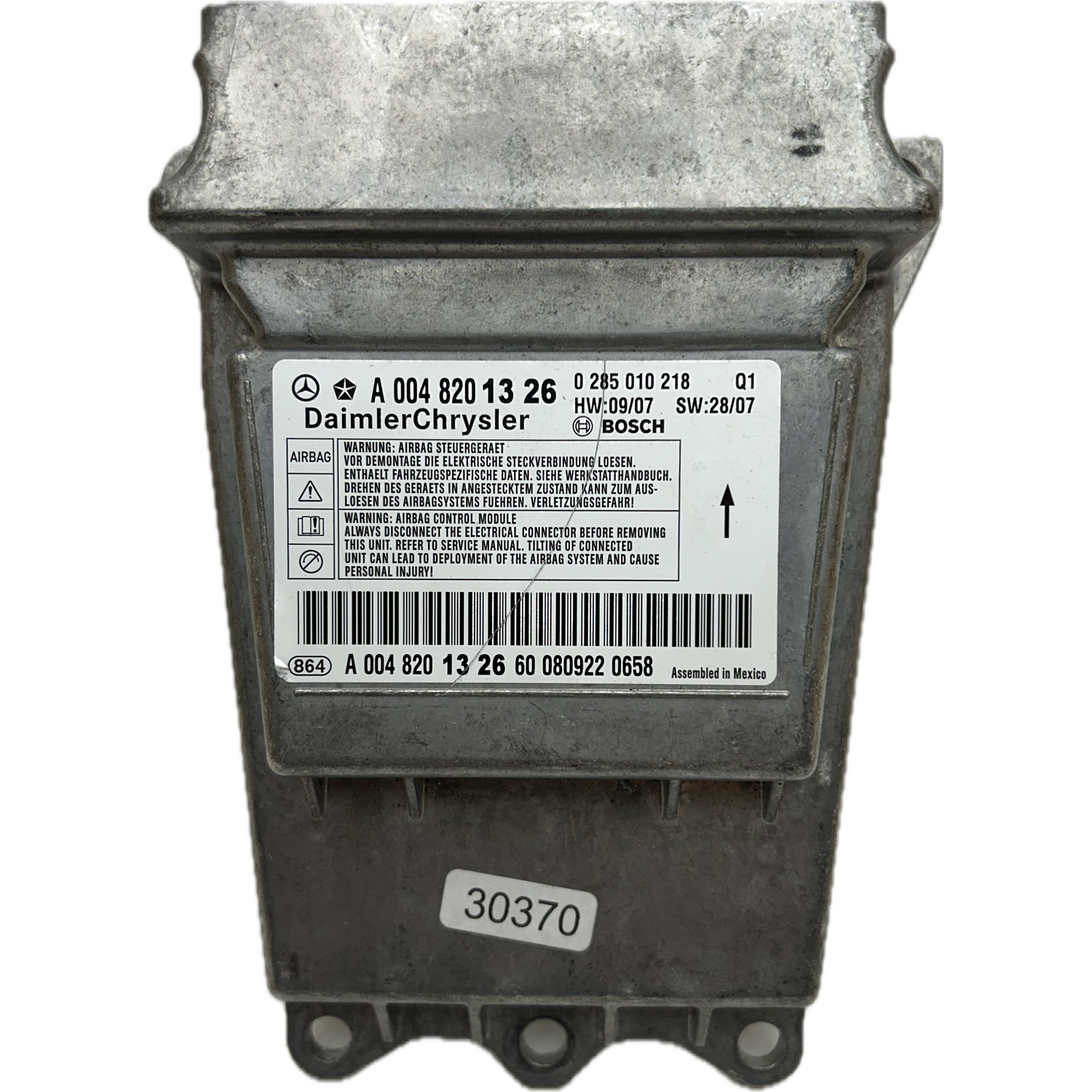 Mercedes-Benz S-Klasse W221 Airbag-Steuergerät Reparatur