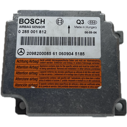 Mercedes-Benz CLK A209 Cabriolet Airbag-Steuergerät Reparatur