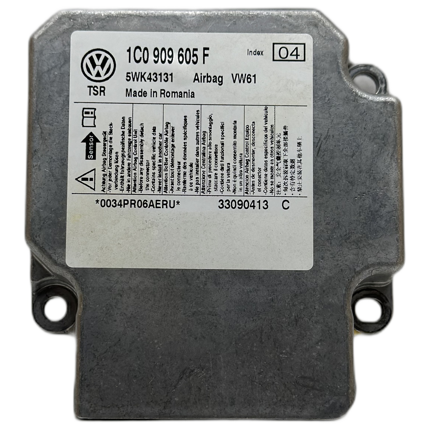 Volkswagen Caravelle T5 Airbag-Steuergerät Reparatur