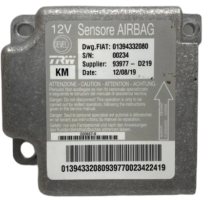 Fiat Ducato 250 Airbag-Steuergerät Reparatur