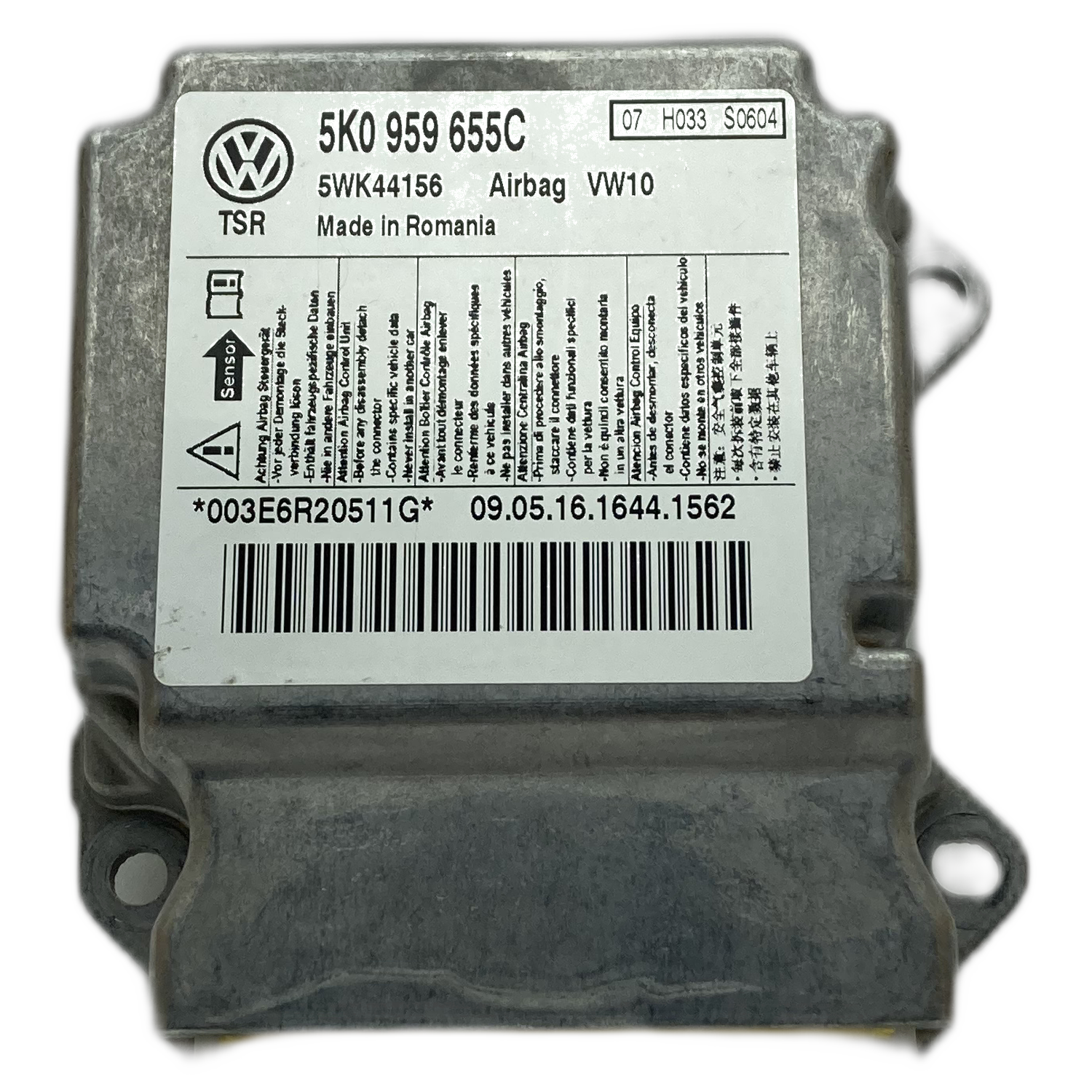 Volkswagen Golf Variant Mk6 Airbag-Steuergerät Reparatur