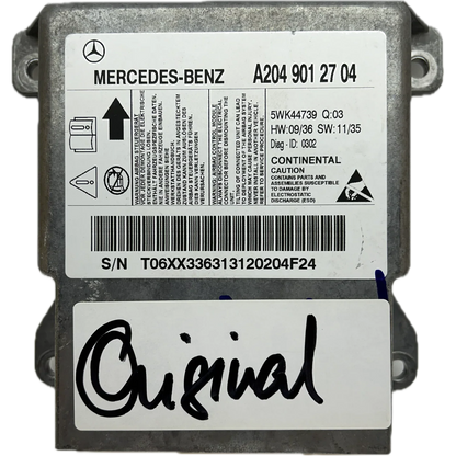 Mercedes-Benz C-Klasse C204 Coupé Airbag-Steuergerät Reparatur