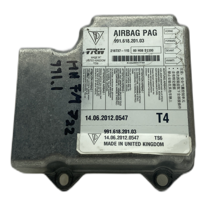 Porsche Boxster 981 Airbag-Steuergerät Reparatur