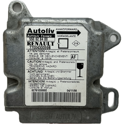 Renault Twingo I Airbag-Steuergerät Reparatur