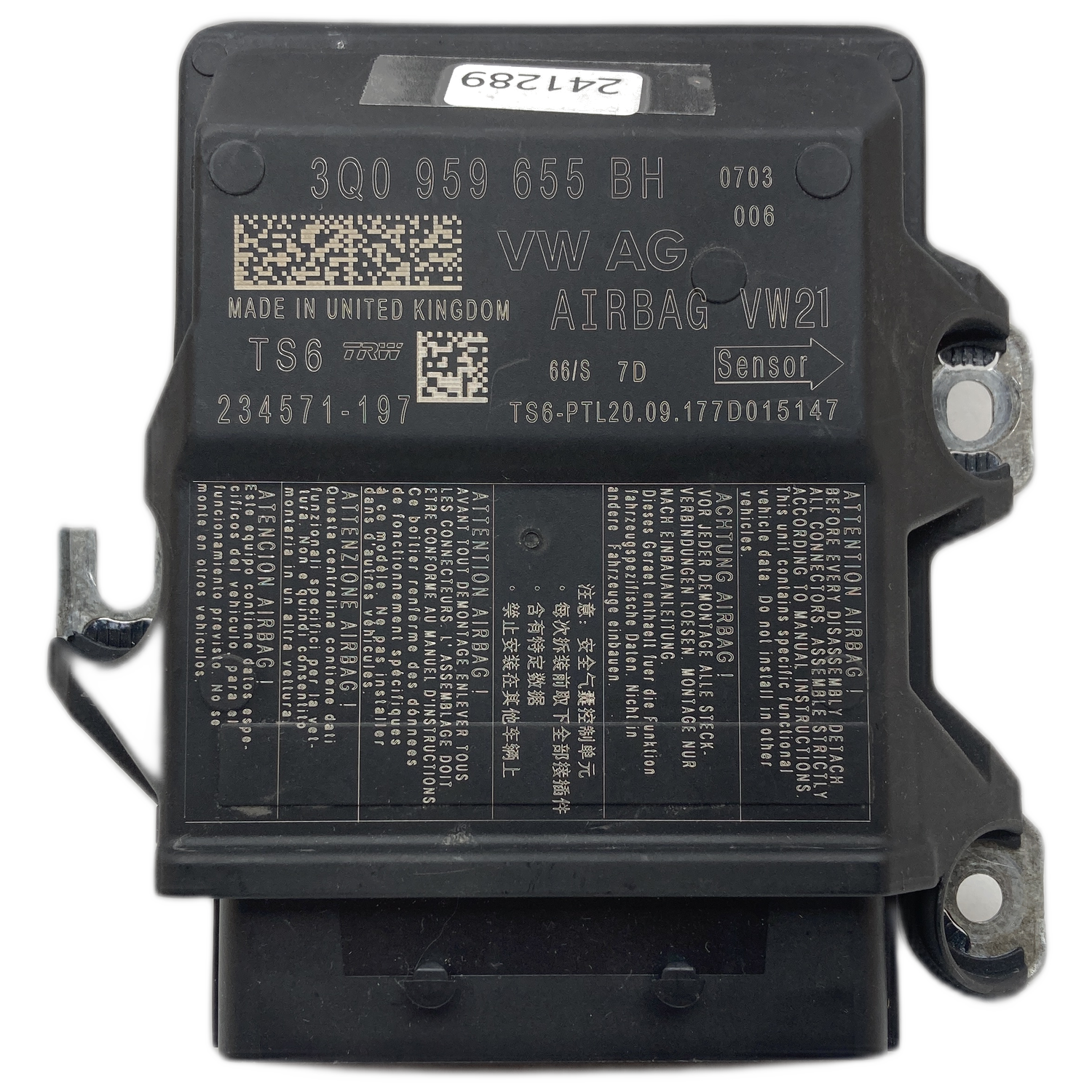 Skoda Octavia Mk3 Airbag-Steuergerät Reparatur