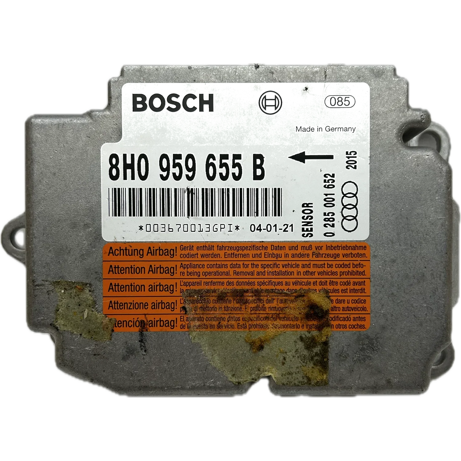 Audi A4 B6 Airbag-Steuergerät Reparatur
