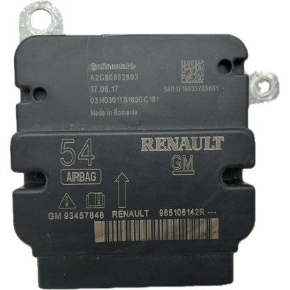 Renault Trafic III Airbag-Steuergerät Reparatur