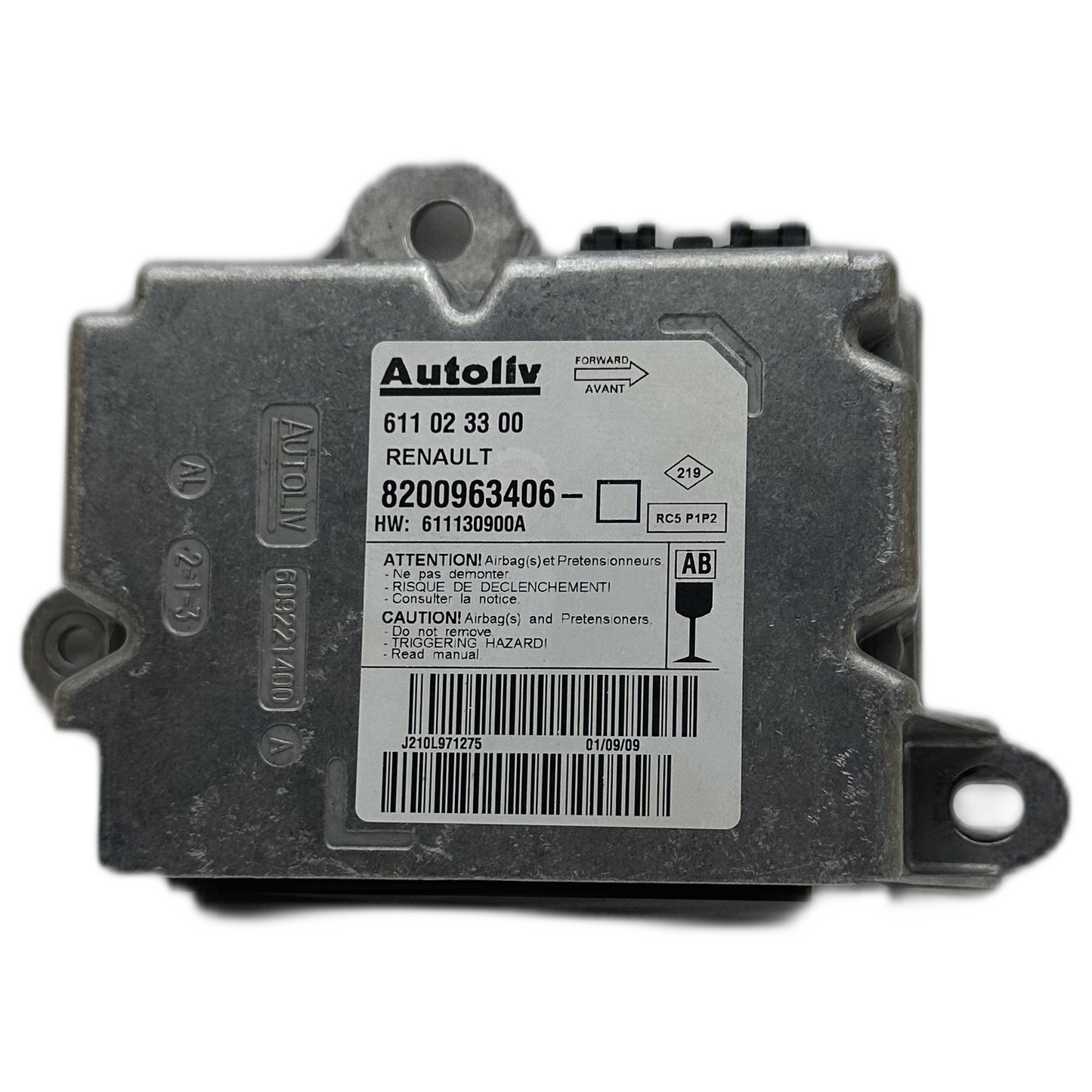 Renault Latitude I Airbag-Steuergerät Reparatur