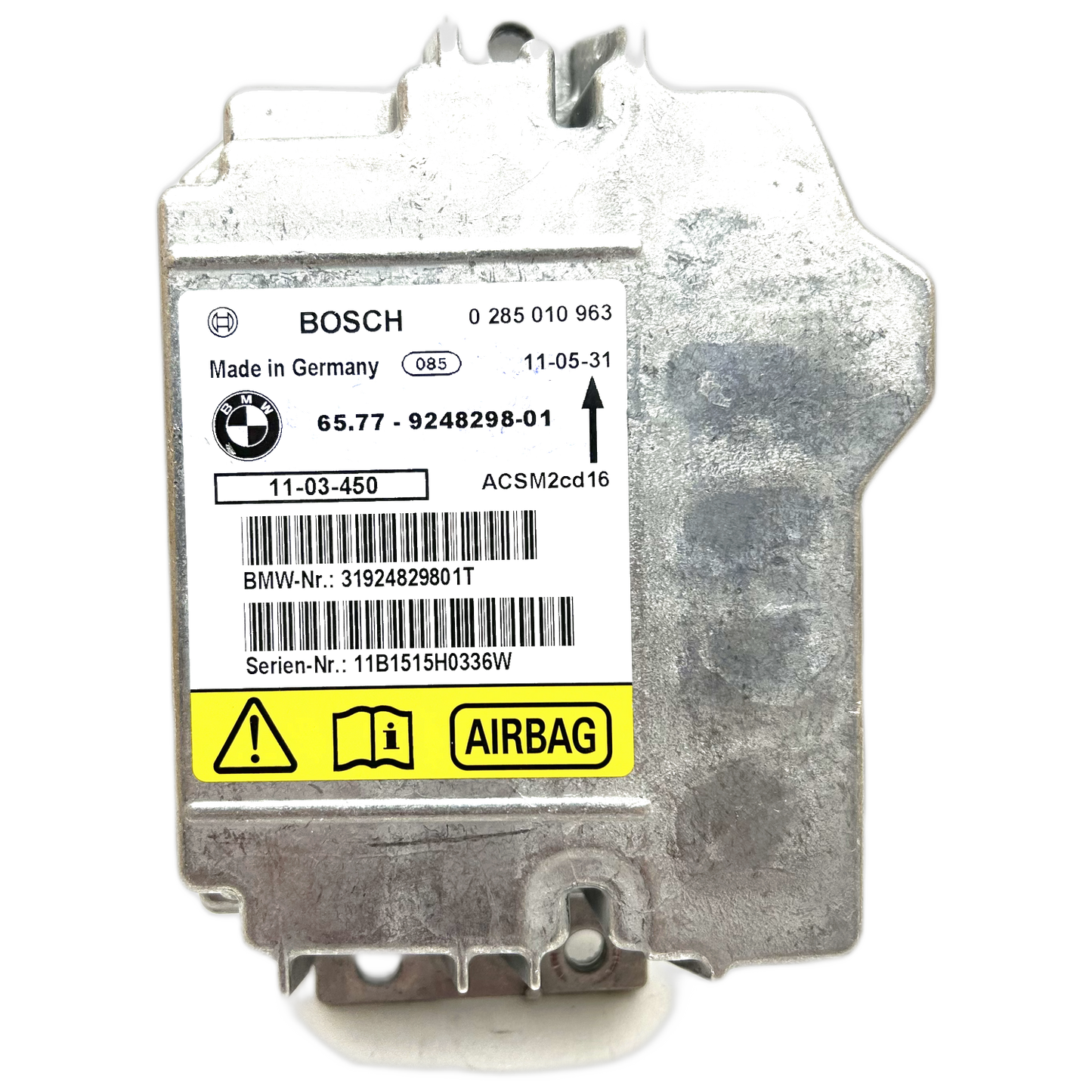 BMW 1er Serie E88 Cabriolet Airbag-Steuergerät Reparatur