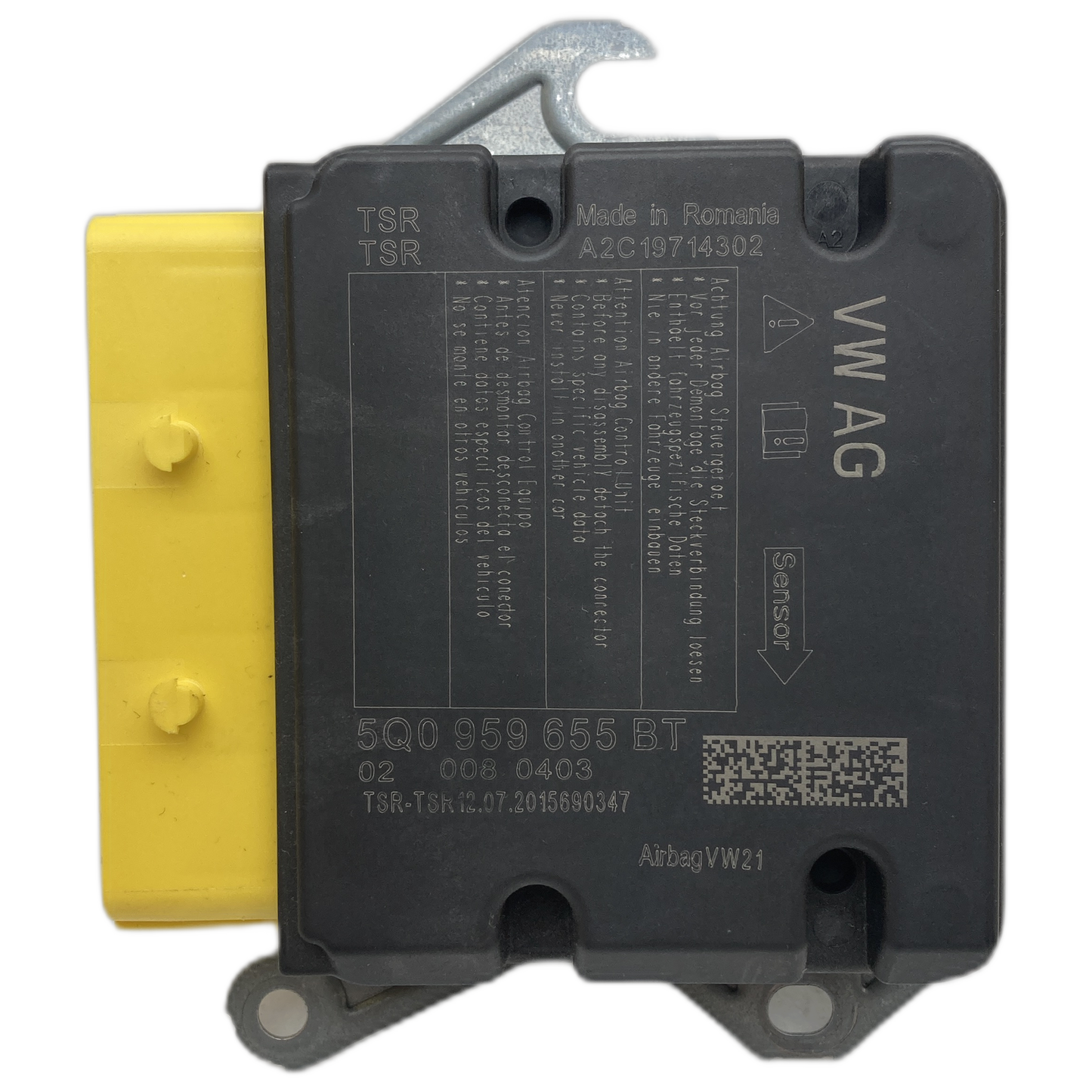 Volkswagen Tiguan AD1 Airbag-Steuergerät Reparatur