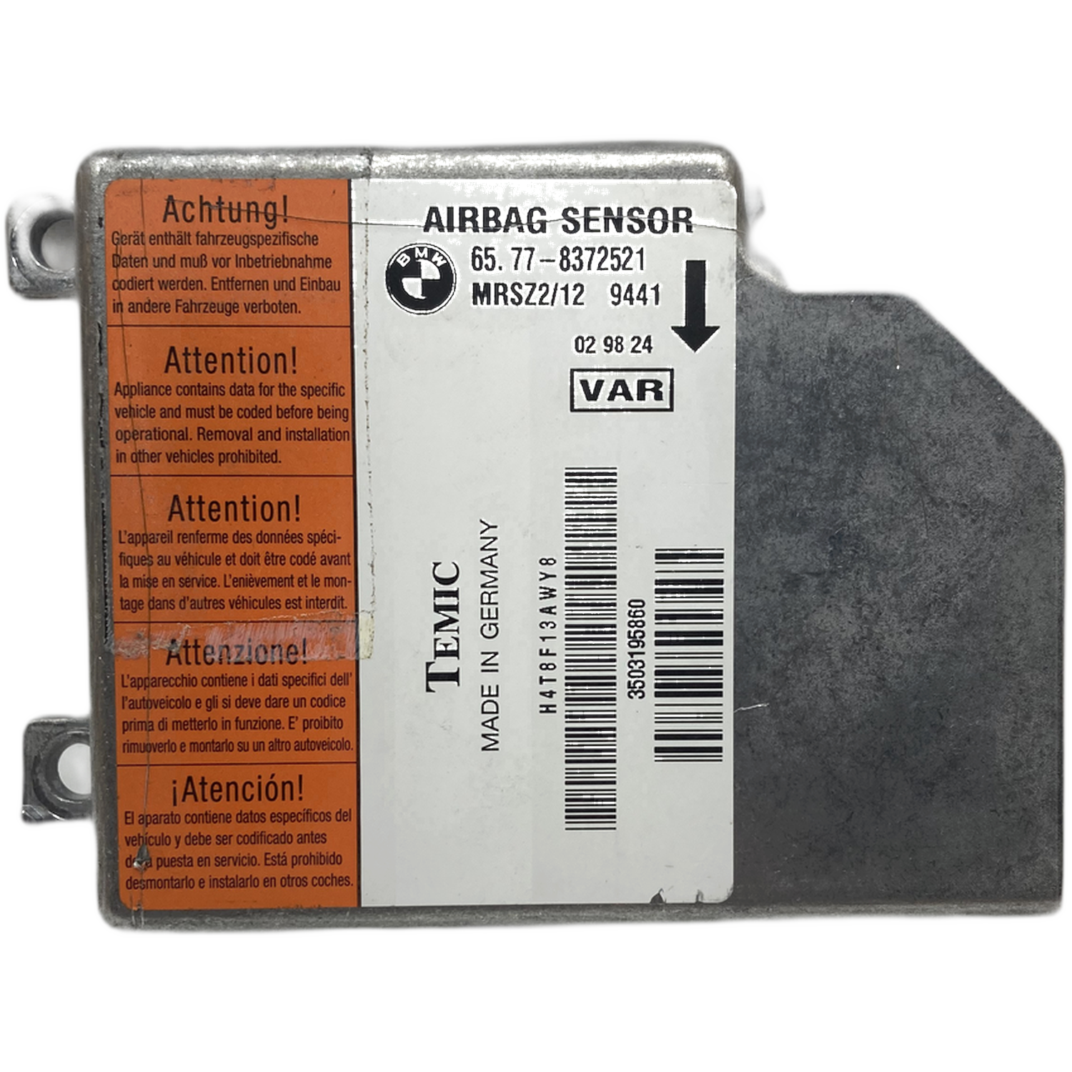 BMW M5 E39 Airbag-Steuergerät Reparatur