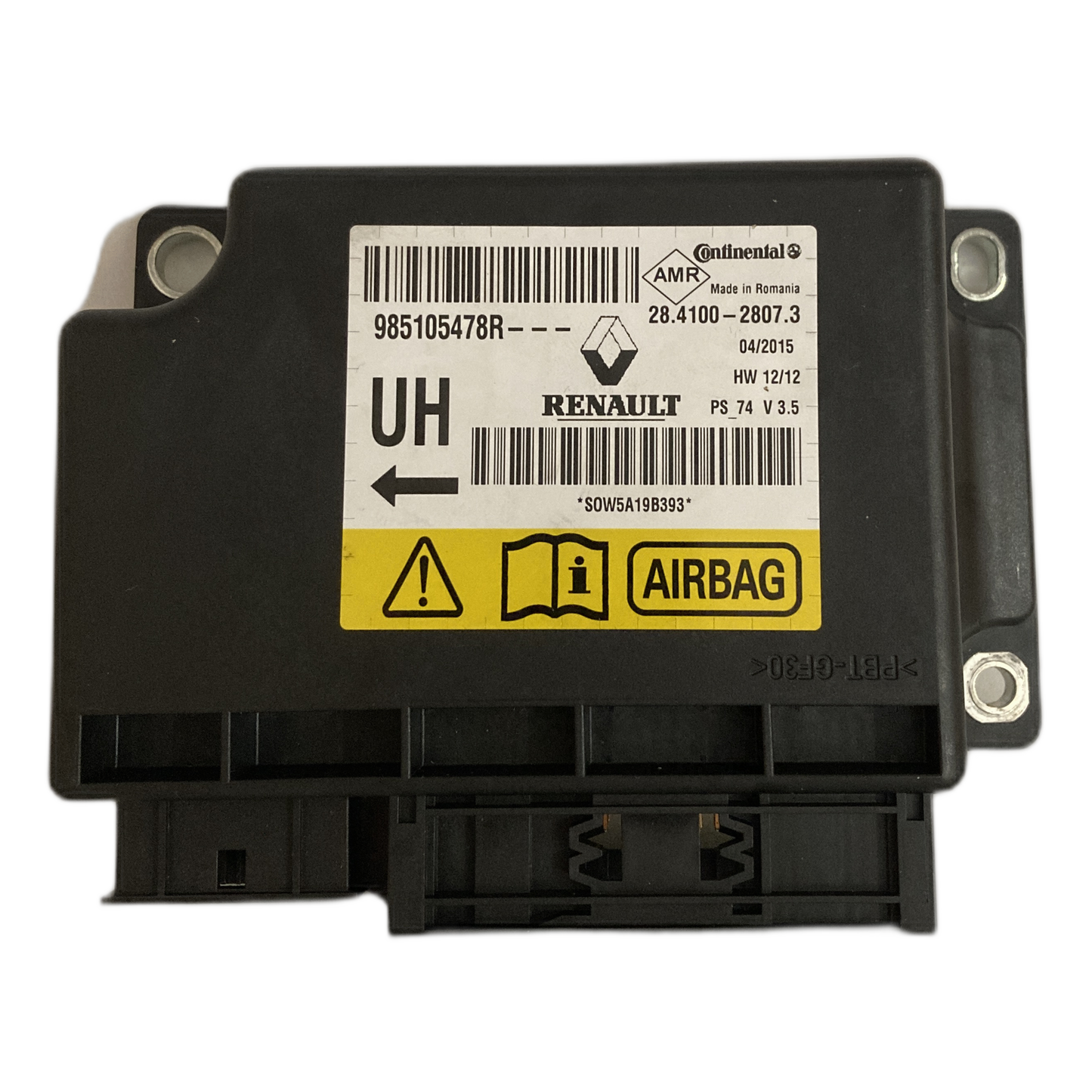 Renault Mégane III Airbag-Steuergerät Reparatur