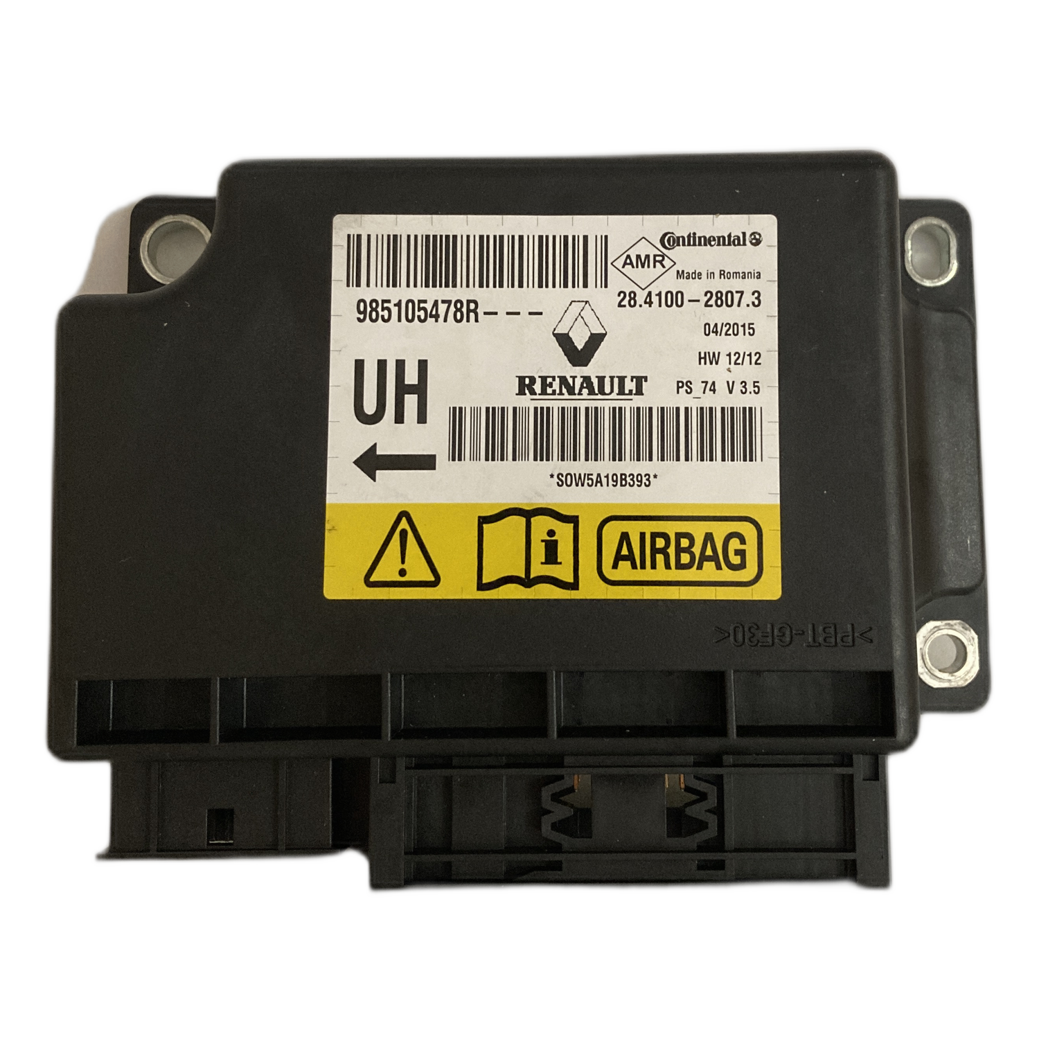 Renault Mégane III Airbag-Steuergerät Reparatur