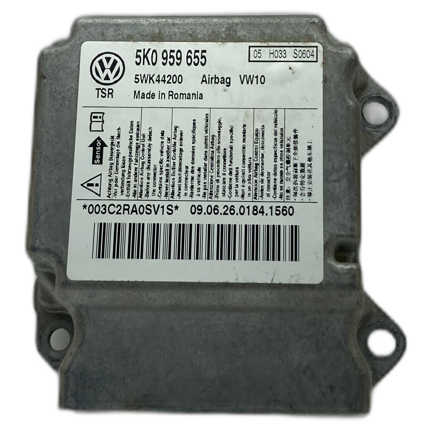Volkswagen Golf Variant Mk6 Airbag-Steuergerät Reparatur