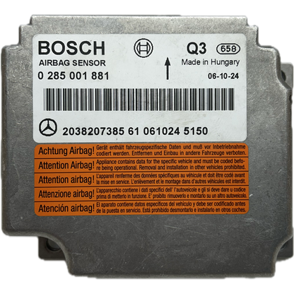 Mercedes-Benz CLK C209 Coupé Airbag-Steuergerät Reparatur